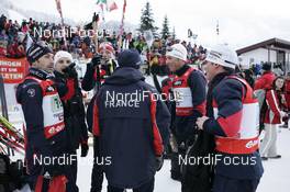 Biathlon - IBU World Cup Biathlon Hochfilzen AUT, 4x7.5km Relay men: French team