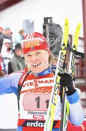 Biathlon - IBU World Cup Biathlon relay women 4x6km - Hochfilzen (AUT): Anna Bogaly (RUS).