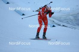 Biathlon - IBU World Cup Biathlon pursuit women 10km - Ostersund (SWE): Linda Grubben (NOR).