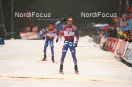 Biathlon - IBU World Cup Biathlon pursuit men 12.5km in the Rennsteig-Arena - Oberhof (GER): Dmitri Iarochenko (RUS).