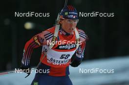 Biathlon - IBU World Cup Biathlon pursuit women 10km - Ostersund (SWE): Lanny Barnes (USA).