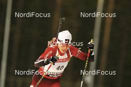 Biathlon - IBU World Cup Biathlon individual women 15km - Ostersund (SWE): Zina Kocher (CAN).