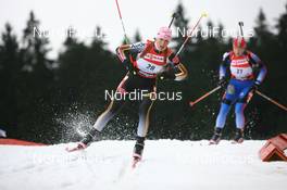 Biathlon - IBU World Cup Biathlon pursuit women 10km in the Rennsteig-Arena - Oberhof (GER): Sabrina Buchholz (GER).