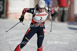 Biathlon - IBU World Cup Biathlon sprint women 7.5km - Hochfilzen (AUT):Sandrine Bailly FRA