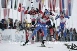 Biathlon - IBU World Cup Biathlon Hochfilzen AUT, 4x7.5km Relay men: Bjoern Ferry SWE