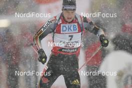 Biathlon - IBU World Cup Biathlon Hochfilzen AUT, 12.5km Pursuit men: Andreas Birnbacher GER