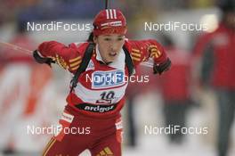 Biathlon - IBU World Cup Biathlon Hochfilzen AUT, 10km pursuit women: Yianying Liu CHN