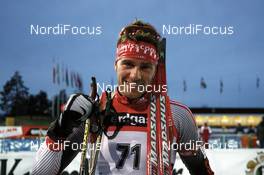 Biathlon - IBU World Cup Biathlon individual men 20km - Ostersund (SWE): Simon Hallenbarter (SUI).
