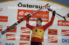 Biathlon - IBU World Cup Biathlon sprint men 10km - Ostersund (SWE): Ole Einar Bjoerndalen (NOR).