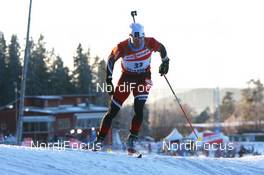 Biathlon - IBU World Cup Biathlon pursuit men 15km - Ostersund (SWE): Robin Clegg (CAN).
