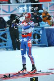 Biathlon - IBU World Cup Biathlon pursuit men 15km - Ostersund (SWE): Dmitri Iarochenko (RUS).
