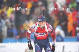 Biathlon - IBU World Cup Biathlon sprint men 10km in the Rennsteig-Arena - Oberhof (GER): Jay Hakkinen (FIN).