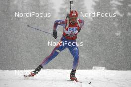 Biathlon - IBU World Cup Biathlon pursuit men 12.5km - Hochfilzen (AUT): Dmitri Iarochenko (RUS).