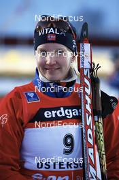 Biathlon - IBU World Cup Biathlon sprint women 7.5km - Ostersund (SWE): Linda Grubben (NOR).