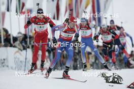 Biathlon - IBU World Cup Biathlon Hochfilzen AUT, 4x7.5km Relay men: Dmitri Iarochenko RUS