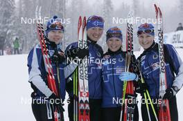 Cross-Country - FIS World Cup Cross Country women 4x5km relay - Gaellivare (SWE): 3. place Finland Kirsi Vaelimaa, Virpi Kuitunen, Riitta Liisa Roponen.