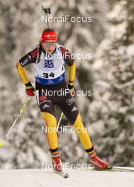 30.01.2013, Obertillach, Austria (AUT): Franziska PREUSS (GER) - IBU Youth and Junior world ski championships biathlon, individual women, Obertillach (AUT). www.nordicfocus.com. © Wukits/NordicFocus. Every downloaded picture is fee-liable.