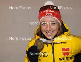 27.01.2013, Obertillach, Austria (AUT): Franziska PREUSS (GER) - IBU Youth and Junior world ski championships biathlon, pursuit women, Obertillach (AUT). www.nordicfocus.com. © Wukits/NordicFocus. Every downloaded picture is fee-liable.