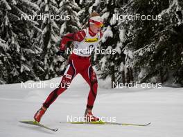 27.01.2013, Obertillach, Austria (AUT): Johannes Thingnes BOE (NOR) - IBU Youth and Junior world ski championships biathlon, pursuit men, Obertillach (AUT). www.nordicfocus.com. © Wukits/NordicFocus. Every downloaded picture is fee-liable.