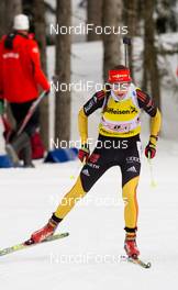 01.02.2013, Obertillach, Austria (AUT): Franziska PREUSS (GER) - IBU Youth and Junior world ski championships biathlon, relay women, Obertillach (AUT). www.nordicfocus.com. © Wukits/NordicFocus. Every downloaded picture is fee-liable.