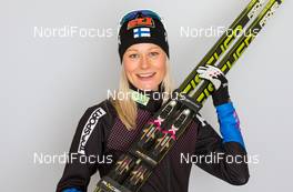 27.11.2014, Ruka, Finland (FIN): Anne Kylloenen (FIN), Fischer, Swix, Rottefella - FIS World Cup. www.nordicfocus.com. © Laiho/NordicFocus. Every downloaded picture is fee-liable.