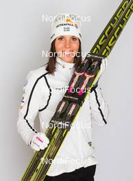 27.11.2014, Ruka, Finland (FIN): Charlotte Kalla (SWE), Fischer, One Way, Alpina, Rottefella, Craft - FIS World Cup. www.nordicfocus.com. © Laiho/NordicFocus. Every downloaded picture is fee-liable.