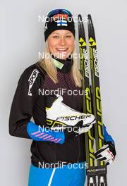 27.11.2014, Ruka, Finland (FIN): Anne Kylloenen (FIN), Fischer, Swix, Rottefella - FIS World Cup. www.nordicfocus.com. © Laiho/NordicFocus. Every downloaded picture is fee-liable.