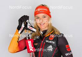 27.11.2014, Ruka, Finland (FIN): Denise Herrmann (GER), Fischer, Swix, Rottefella, Adidas - FIS World Cup. www.nordicfocus.com. © Laiho/NordicFocus. Every downloaded picture is fee-liable.