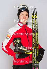 27.11.2014, Ruka, Finland (FIN): Kristian Ilves (EST), Fischer, Start, Rottefella - FIS World Cup. www.nordicfocus.com. © Laiho/NordicFocus. Every downloaded picture is fee-liable.