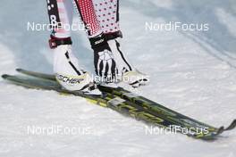 27.11.2015, Ruka, Finland (FIN): Fisher boots and ski   - FIS world cup cross-country, individual sprint, Ruka (FIN). www.nordicfocus.com. © Modica/NordicFocus. Every downloaded picture is fee-liable.