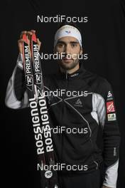 25.11.2016, Oestersund, Sweden, (SWE): Martin Fourcade (FRA) - IBU world cup biathlon, photoshooting, Oestersund (SWE). www.nordicfocus.com. © Manzoni/NordicFocus. Every downloaded picture is fee-liable.