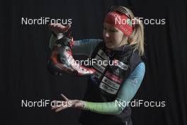 25.11.2016, Oestersund, Sweden, (SWE): Anja Erzen (SLO) - IBU world cup biathlon, photoshooting, Oestersund (SWE). www.nordicfocus.com. © Manzoni/NordicFocus. Every downloaded picture is fee-liable.