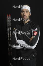 25.11.2016, Oestersund, Sweden, (SWE): Martin Fourcade (FRA) - IBU world cup biathlon, photoshooting, Oestersund (SWE). www.nordicfocus.com. © Manzoni/NordicFocus. Every downloaded picture is fee-liable.