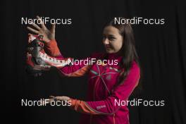 25.11.2016, Oestersund, Sweden, (SWE): Iryna Kryuko (BLR) - IBU world cup biathlon, photoshooting, Oestersund (SWE). www.nordicfocus.com. © Manzoni/NordicFocus. Every downloaded picture is fee-liable.