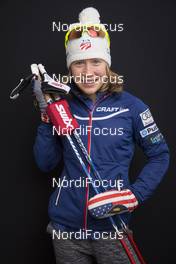 24.11.2016, Ruka, Finland, (FIN): Sargent Ida (USA) - FIS world cross-country, photoshooting, Ruka (FIN). www.nordicfocus.com. © Modica/NordicFocus. Every downloaded picture is fee-liable.