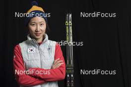 27.11.2016, Oestersund, Sweden, (SWE): Ji-Hee Mun (KOR) - IBU world cup biathlon, photoshooting, Oestersund (SWE). www.nordicfocus.com. © Manzoni/NordicFocus. Every downloaded picture is fee-liable.