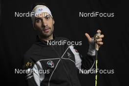 25.11.2016, Oestersund, Sweden, (SWE): Martin Fourcade (FRA) - IBU world cup biathlon, photoshooting, Oestersund (SWE). www.nordicfocus.com. © Manzoni/NordicFocus. Every downloaded picture is fee-liable.