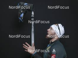 24.11.2016, Davos, Suisse, (SUI): Baptiste Gros (FRA) - FIS world nordic combined, photoshooting, Davos (FIN). www.nordicfocus.com. © Modica/NordicFocus. Every downloaded picture is fee-liable.