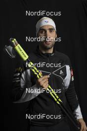 25.11.2016, Oestersund, Sweden, (SWE): Martin Fourcade (FRA) - IBU world cup biathlon, photoshooting, Oestersund (SWE). www.nordicfocus.com. © Manzoni/NordicFocus. Every downloaded picture is fee-liable.