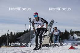 11.03.2017, Oslo, Norway (NOR): Jonas Baumann (SUI) - FIS world cup cross-country, mass men, Oslo (NOR). www.nordicfocus.com. © Manzoni/NordicFocus. Every downloaded picture is fee-liable.