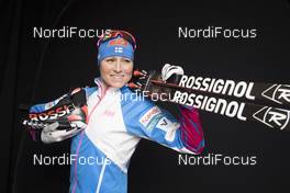 23.11.2017, Ruka, Finland, (FIN): Aino-Kaisa Saarinen (FIN) - FIS world cup cross-country, photoshooting, Ruka (FIN). www.nordicfocus.com. © Modica/NordicFocus. Every downloaded picture is fee-liable.