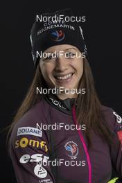 26.11.2017, Oestersund, Sweden, (SWE): Anais Chevalier (FRA) - IBU world cup biathlon, photoshooting, Oestersund (SWE). www.nordicfocus.com. © Manzoni/NordicFocus. Every downloaded picture is fee-liable.