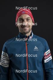 26.11.2017, Oestersund, Sweden, (SWE): Jakov Fak (SLO) - IBU world cup biathlon, photoshooting, Oestersund (SWE). www.nordicfocus.com. © Manzoni/NordicFocus. Every downloaded picture is fee-liable.