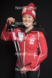 23.11.2017, Ruka, Finland, (FIN): Emily Nishikawa (Can) - FIS world cup cross-country, photoshooting, Ruka (FIN). www.nordicfocus.com. © Modica/NordicFocus. Every downloaded picture is fee-liable.