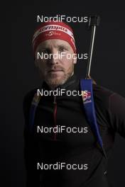 26.11.2017, Oestersund, Sweden, (SWE): Simon Eder (AUT) - IBU world cup biathlon, photoshooting, Oestersund (SWE). www.nordicfocus.com. © Manzoni/NordicFocus. Every downloaded picture is fee-liable.