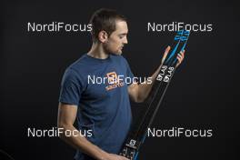 26.11.2017, Oestersund, Sweden, (SWE): Simon Desthieux (FRA) - IBU world cup biathlon, photoshooting, Oestersund (SWE). www.nordicfocus.com. © Manzoni/NordicFocus. Every downloaded picture is fee-liable.