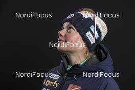 26.11.2017, Oestersund, Sweden, (SWE): Marie Dorin (FRA) - IBU world cup biathlon, photoshooting, Oestersund (SWE). www.nordicfocus.com. © Manzoni/NordicFocus. Every downloaded picture is fee-liable.