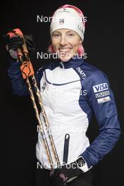 23.11.2017, Ruka, Finland, (FIN): Kikkan Randall (USA) - FIS world cup cross-country, photoshooting, Ruka (FIN). www.nordicfocus.com. © Modica/NordicFocus. Every downloaded picture is fee-liable.