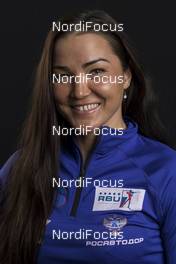 26.11.2017, Oestersund, Sweden, (SWE): Tatjana Akimova (RUS) - IBU world cup biathlon, photoshooting, Oestersund (SWE). www.nordicfocus.com. © Manzoni/NordicFocus. Every downloaded picture is fee-liable.