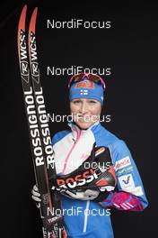 23.11.2017, Ruka, Finland, (FIN): Aino-Kaisa Saarinen (FIN) - FIS world cup cross-country, photoshooting, Ruka (FIN). www.nordicfocus.com. © Modica/NordicFocus. Every downloaded picture is fee-liable.